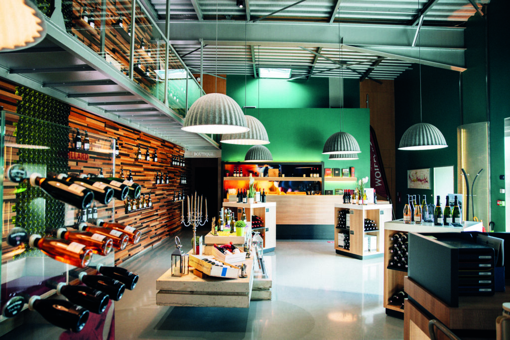 La boutique du caveau de Meursault