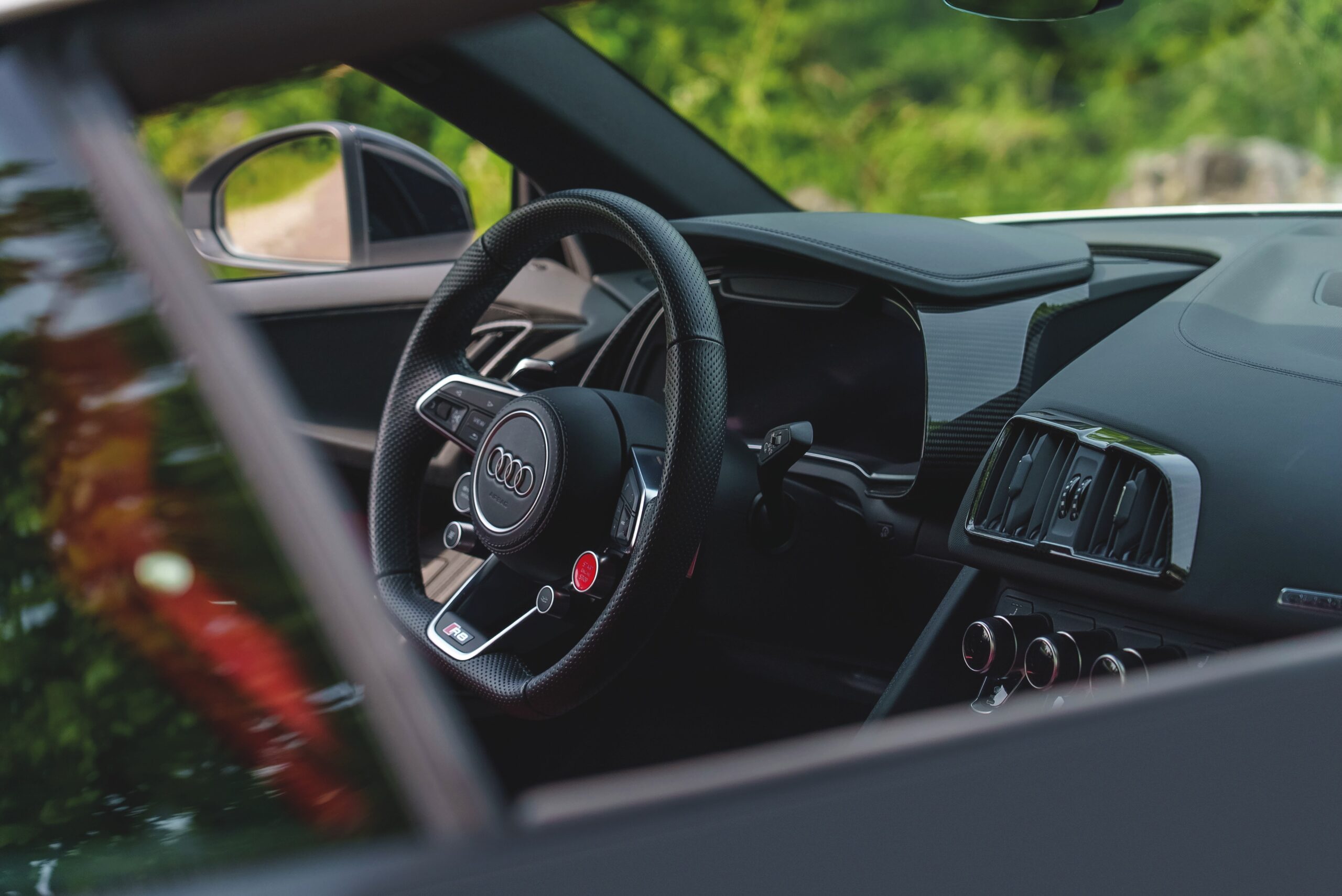 Les fameux anneaux de la marque Audi