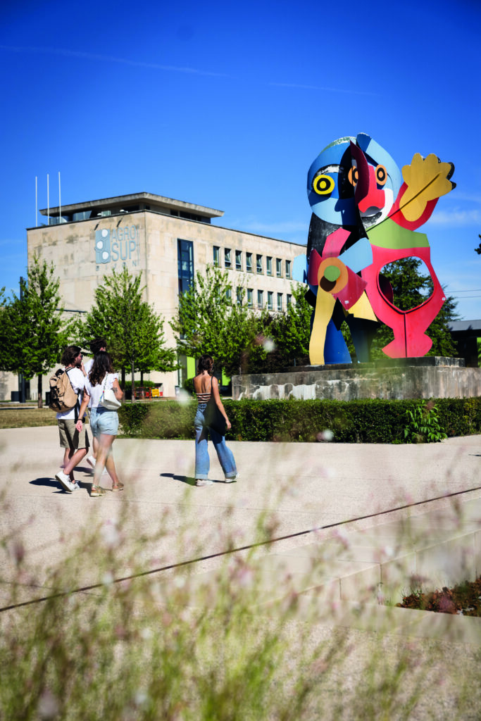 L'esplanade Erasme, cœur de vie de l'UBE